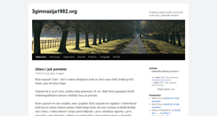 Desktop Screenshot of 3gimnazija1982.org